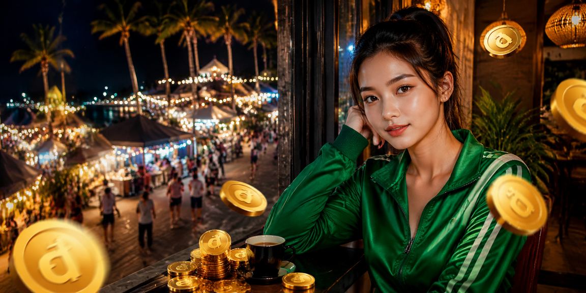 Người chơi tại Phú Quốc thư giãn với cà phê và thiết bị cá cược trực tuyến